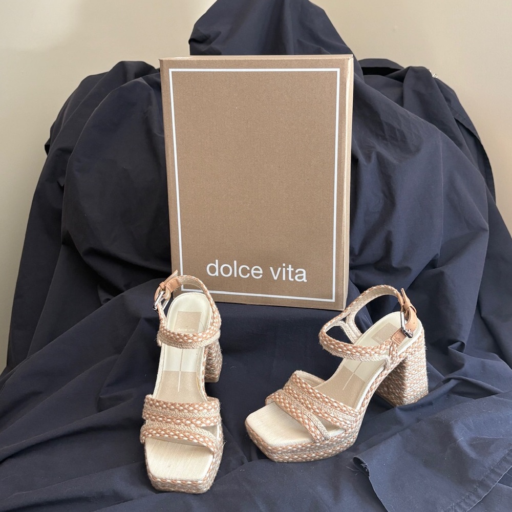 Dolce Vita Alex Platform Sandal Size 6.5